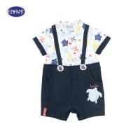 ราคา ENFANT อองฟองต์ ชุดหมีเด็กแขนสั้น คอลเลกชั่น เต่าทะเล พิมพ์ลายเต่ามะเฟือง ผ้าคอตตอนผสมผ้าซาติน สำหรับเด็กอายุ 3 6 เดือน สีกรมท่า (21419426239)