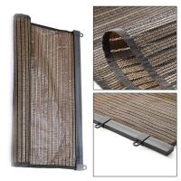 ราคา Bamboo Blinds SolDecor B86 No Drilling Beige Roman Blind Clamping ckets 60x160 cm Window Roller Blind (15264255013)