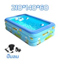 ราคา ขายดีที่สุดในช่วงฤดูร้อน สระน้ำเป่าลม สระว่ายน้ำเด็ก สระน้ำ สระว่ายน้ำ สระว่ายน้ำใหญ่ สระน้ำเด็ก swimming pool สระว่ายน้ำเป่าลม pvc สระน้ำครอบครัว อ่างน้ำเป่าลม เหมาะสำหรับคุณแม่และลูกน้อย (2138938842