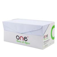 ราคา ONE ซองขาว 9 100แกรม ฝาสามเหลี่ยม แพ็ค250ซอง (21255092830)