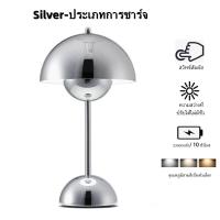 ราคา HSCTEK โคมไฟตั้งโต๊ะ led โคมไฟอ่านหนังสือ เห็ดหอมแห้ง ดอกไม้ โคมไฟในห้องนอน ไฟติดห้องนอน โคมไฟหัวเตียง หลอด ไฟ ไร้ สาย โคมไฟไร้สาย (21431883363)