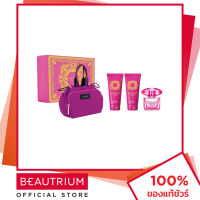ราคา VERSACE Bright Crystal Absolu XM23 EDP Bath Shower Gel Body Lotion Pouch Set น้ำหอม 90ml 100ml 100ml 1pcs BEAUTRIUM บิวเทรี่ยม เวอร์ซาเช่ (20946743784)
