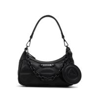 ราคา กระเป๋าสะพายข้างผู้หญิง ALDO Fervent สีดำ สีดำ (21398187036)