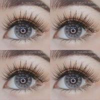 ราคา MAYA SLIM GRAY บิ๊กอายส์สายฝอ สีเทาลายชัด แต่งหน้าขึ้น kissylensweter 65 (10151683770)