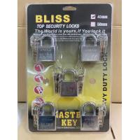 ราคา BLISS กุญแจระบบลูกปืนมาสเตอร์คีย์ 40 มิล จำนวน 5 ชุด กุญแจมาสเตอร์คีย์ ไขได้ในดอกเดียว (15237193058)