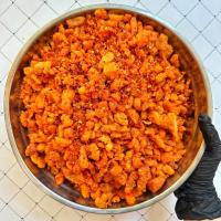 ราคา ถุงใหญ่ 500กรัม 1กิโล น้ำพริกกากเจียว น้ำพริก กากหมู กากเจียว รสแซ่บ อร่อย นัว (21338103676)