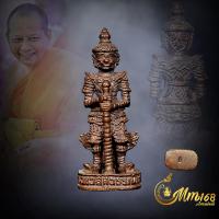 ราคา ประกันแท้ รูปหล่อ ท้าวเวสสุวรรณ รุ่นแรก หลวงพ่ออิฏฐ์ วัดจุฬามณี พิมพ์เข่าตรง ปี 2532 พระสวยเดิมๆ (21089609462)