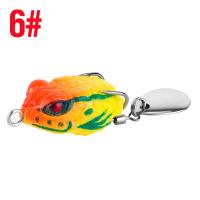 ราคา เหยื่อตกปลารูปกบขนาดเล็ก2 5ซม 3ก เหยื่อรูปกบกระโดดเบามี8สีเหยื่อปลอมพร้อมเหยื่อปลอมตะขอคู่ช้อน (21334210995)