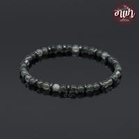 ราคา อาเป่า หินไหมเขียว แต่ง แร่เฮมาไทต์ Green Rutile Quartz ขนาด 4 มิล คัดหิน หินสามัคคี หินควอตซ์ ทัวร์มาลีนเขียว หินมงคล กำไลหินสี หินสีเขียว (21039931995)