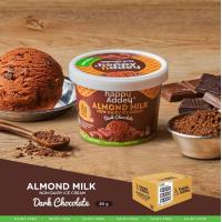 ราคา ไอศกรีมนมอัลมอนด์ สูตรดาร์คช็อคโกแลต 80g x 12 cups Dark Chocolate Vegan Ice Cream Happy Addey Brand (7846813280)
