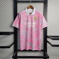 ราคา Real Madrid Jersey 23 24 Pink Dragon Football Shirt (20278705571)