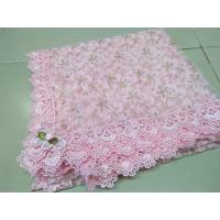 ราคา ผ้ารองสินสอด ผ้าห่อสินสอด ผ้าปูสินสอด ผ้ารองพานสินสอด ลูกไม้สีชมพู (15170210229)