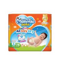 ราคา MamyPoko Happy Pants All Day Dry มามี่โพโค กางเกงผ้าอ้อมเด็ก Size S ห่อใหญ่ 78 ชิ้น 024 (21406369206)