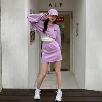 ราคา ชุดเซต2ชิ้นผญ เสื้อครอปแขนยาว กระโปรงสั้นทรงเอ ชุดเซ็ตสไตล์สาวเกาหลี ชุดเซ็ตน่ารักๆสาวเกาหลี (21300972636)