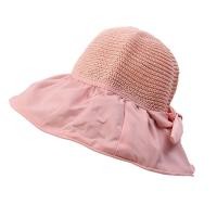 ราคา ปีกหมวกกว้างห้อยปมโบว์หมวกปีกกว้างกว้างสำหรับผู้หญิงหมวกปานามาผู้หญิงผู้หญิงหมวกกันแดดสไตล์ชายหาดป้องกันรังสียูวีพับได้สำหรับฤดูร้อน (18421317028)