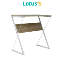 ราคา LOTUSS โลตัส โต๊ะทำงาน ขนาด 40X80X75 ซม รุ่น LTZ 4080 สีขาว โซลิด (21302311971)