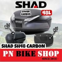 ราคา กล่องท้ายShad sh48 ฝาคาร์บอน พร้อมเบาะพิงแท้2ชิ้น ฟรีหมวกกันน๊อคKRE KT66 (7127454436)