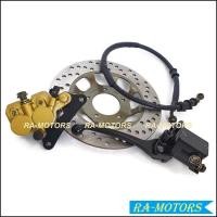 ราคา ชุดปั๊มดิสเบรค หน้า ชุดใหญ่ เวฟ125NOVA SONIC และเวฟ110i ในชุดมี ปั๊มบน ปั๊มล่าง ขาเบรค ผ้าดิสเบรค สายเบรค จานดิส ชุดปั๊มเบรค ชุดเบรคเวฟ โซนิค (20791946510)