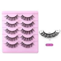 ราคา 5คู่ DD ขนตาหยิกเหมือนจริงจากรัสเซียขนตาปลอมยาวธรรมชาติเซ็กซี่เครื่องมือความงามขายส่ง (21170795739)