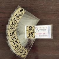 ราคา Momopersaraซองใส่ลอตเตอรี่ ซองใสใส่ลอตเตอรี่สกรีน 2 ใบ12 ล้าน ขนาดบรรจุ 200 กรัม315 325 ใบ ซองใส่ลอตเตอรี่ ซองใสลอตเตอรี่ ซองหวย (12001908165)