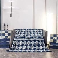 ราคา ผ้าห่ม ผ้าห่มนาโน5ฟุต ผ้าห่ม GUCCI ขนาด150 200cm ผ้าห่มแบรนด์เนม ชุดผ้าปูที่นอน รัดมุม ชุดที่นอน Fitted sheet คุณภาพดี เกรดAAA (21243811768)