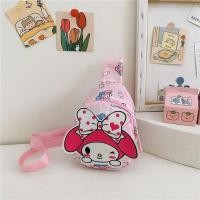 ราคา กระเป๋าสะพายข้างกระเป๋าคาดหน้าอกน่ารัก Sanrio Hello Kitty กระเป๋าสะพายข้าง Kuromi My Melody Cinnamoroll Messenger สำหรับผู้หญิงของเล่นเด็กผู้หญิง (21170394902)