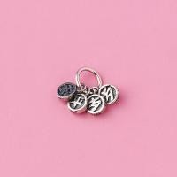 ราคา เงินแท้ S925เงินไทยทำเก่าแนววินเทจสำหรับอายุครบปีจี้ยาวและปลอดภัยเครื่องประดับเงิน DIY วัสดุอุปกรณ์เสริม (21024056710)