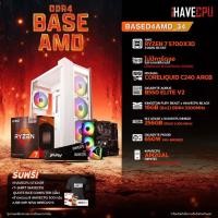 ราคา iHAVECPU คอมประกอบ BASED4AMD 34 AMD RYZEN 7 5700X3D 3 0GHz 8C 16T ไม่มีการ์ดจอไม่สามารถใช้งานได้ อัพเกรดการ์ดจอติดต่อ ADMIN GIGABYTE AORUS B550 ELITE V2 REV1 2 KINGSTON FURY BEAST x iHAVECPU 16GB 8x2 
