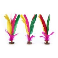 ราคา Far ขนไก่ขนจีนแบบพกพา Jianzi ลูกขนไก่ในร่ม กลางแจ้งเกมเท้า23ซม (11274648861)