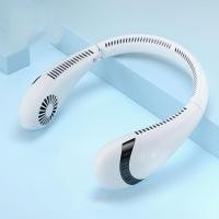 ราคา Xiaomi Eco Portable 5000mAh Hanging Neck Fan Foldable Summer Air Cooling USB Rechargeable Bladeless Mute Neckband Fans Outdoor (18023129717)