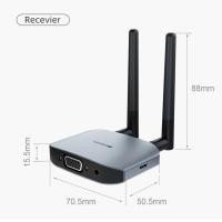 ราคา พร้อมส่งจาก กทม ประกันไทย Hagibis ไร้สาย HDMI Video Transmitter Receiver Extender จอแสดงผล Dongle สำหรับทีวีโปรเจคเตอร์ Switch (19982241993)