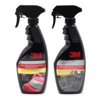 ราคา 3M ผลิตภัณฑ์เคลือบบำรุงรักษาเบาะหนังรถ Leather Vinyl Restorer 39040LT 400 ml น้ำยาเคลือบเงา น้ำยาเคลือบรถ 3M น้ำยาเคลือบสี เพิ่มความเงา 400ml (19927462190)