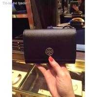 ราคา กระเป๋าสตางค์ ถ่ายในชนิด Tory Burch กระเป๋าสตางค์ กระเป๋าซิปสั้นโลหะ gift (9685879498)