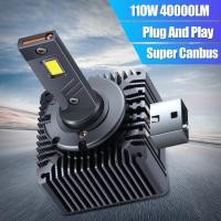 ราคา Carshark D1S D3S LED ไฟหน้า40000Lm D4S D5S D2S D8S Auto หลอดไฟ Canbus สองด้าน110W D1R D2R d3R D4R ไฟติดรถยนต์1 1 Xenon HID (21170760265)