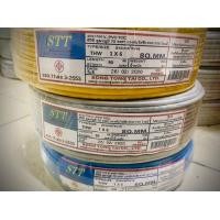 ราคา STT STC สายไฟ THW 1x1 1x1 5 1x2 5 1x4 และ 1x6Sqmm ยาว 90เมตร (17459168923)