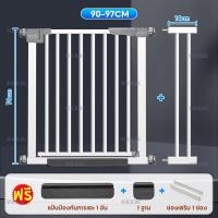 ราคา มาใหม่ KIOOK รั้วกั้นบันได ที่กั้นบันได 118 125cm ล็อคอัตโนมัติ ไม่ต้องเจาะผนังรุ่น ใช้สำหรับเด็กๆและสัตว์เลี้ยง กั้นประตูและบันไดเปิด ปิดได้ทั้ง 2 ด้า (21195030992)