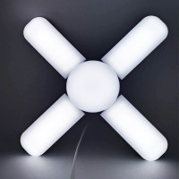 ราคา NIC หลอดไฟใบพัด หลอดไฟ LED Bulb หลอดไฟ LED พับเก็บได้ ปรับมุมโคมไฟได้ (21337999752)