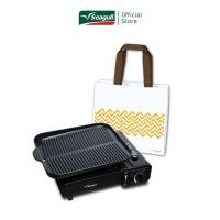 ราคา Seagull ชุดกระทะย่างรีดน้ำมัน กลาดิเอเตอร์ โฟร์ดีเอ็กซ์ 36 ซม พร้อมเตาแก๊สปิกนิก แถมฟรีกระเป๋า (21426257688)