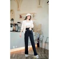 ราคา กางเกงเอวสูงผ้าเปเป้กระเป๋าทูโทนสวยๆ ป้ายBeer oil (19353630883)