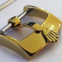 ราคา Buckle Rolex Gold plated สำหรับสายนาฬิกาหนัง 16mm18mm 20mm (9782047528)