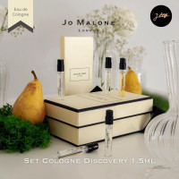 ราคา Jo Malone Cologne Discovery Collection 1 5ml x 5 ชิ้น เค้าจัดโคโลญจน์กลิ่นสุดฮิตของบ้านโจ มาโลนทั้ง 5 กลิ่นเลยค่า ขวดจิ๋วแบบนี้ ขวดนึงใช้ได้นานเป็นอาทิตย์ค่า (21410908203)