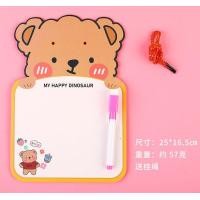ราคา กระดานไวท์บอร์ด แถมปากกา ไวท์บอร์ด 2ด้าน น่ารัก การ์ตูน M0022 สำหรับเด็ก ของเล่น ลบได้ ด้านหลังมีตาราง แผ่นไวท์บอร์ด (20637863832)