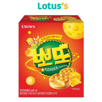 ราคา CROWN คราวน์ โปโต้ชีสทาร์ต บิสกิตสอดไส้ครีม รสชีส ขนาด 92 กรัม (21320721027)