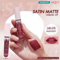 ราคา IN2IT Satin Matte Liquid Lip SML มี 5 เฉดสี (17059366423)