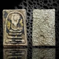 ราคา AD129 ส่งตรงปก พระสมเด็จวัดระฆังพิมพ์ใหญ่ เกศทะลุซุ้ม ลงรักชาดดำปิดทอง หลังสังขยา (21396913154)