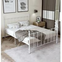 ราคา เตียง เตียงเหล็ก 4 5 6 ฟุต เตียงนอน ดำ ขาว สไตล์ยุโรป ท่อเหล็กหนา ไม่รวมที่นอน มีจำหน่ายเป็นเวลา 20 ปี (21311508117)