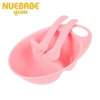 ราคา Nuebabe ชามบด อาหาร พร้อมช้อน ส้อม (6673062641)