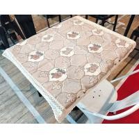 ราคา ผ้าปูโต๊ะลูกไม้ลายดอกไม้นำ้ตาล 80x80 ซม (21418957160)