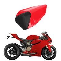 ราคา Areyourshop ฝาครอบเบาะหลังด้านหลังสำหรับ Ducati 899 1199 Panigal 2012 2015 สีแดง (21378350906)