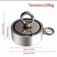 ราคา แม่เหล็กแรงดูดสูง Neodymium Recovery แม่เหล็กเก็บของ แม่เหล็กแรงดูดสูง แม่เหล็กแรงสูง แม่เหล็ก magnet Neodymium แม่เหล็กตกปลา Fishing magnet (5200108643)